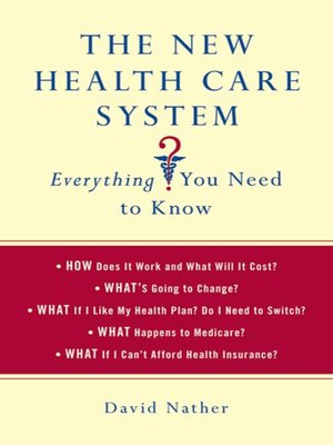 cover image of The New Health Care System